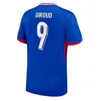 Frankrig Olivier Giroud #9 Hjemmebanetrøje EM 2024 Kortærmet